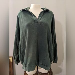 Aerie Pullover Forest Green